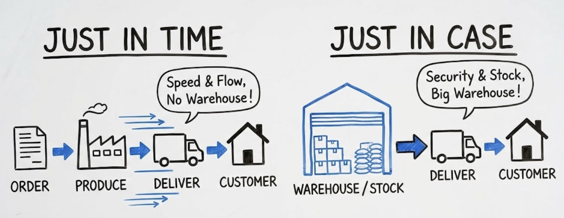 ภาพแสดงการ flow ของ jic และ jit