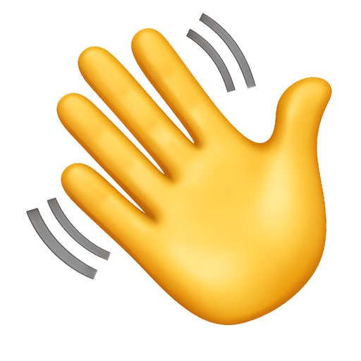 Waving hand